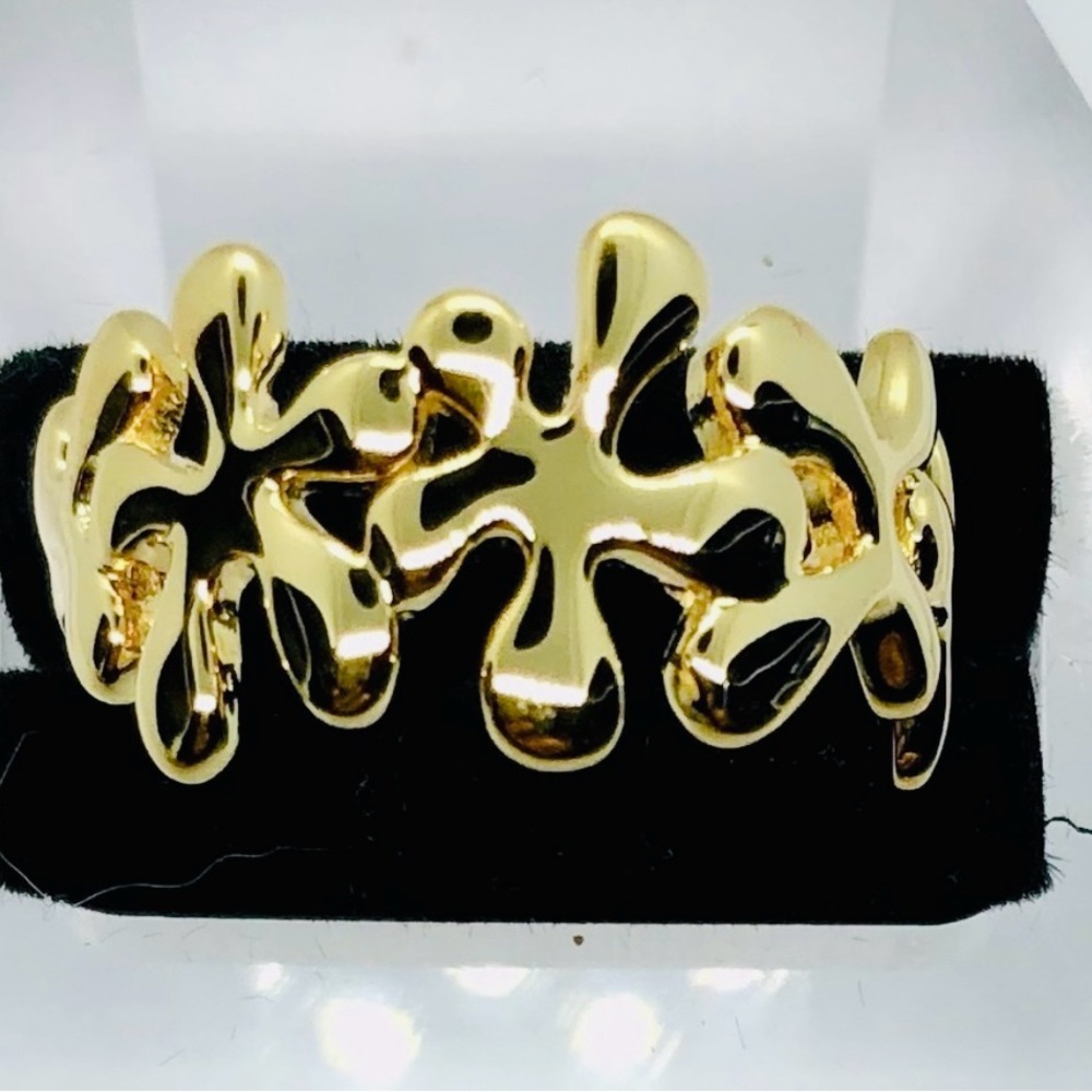 Splash Ring YG/.925